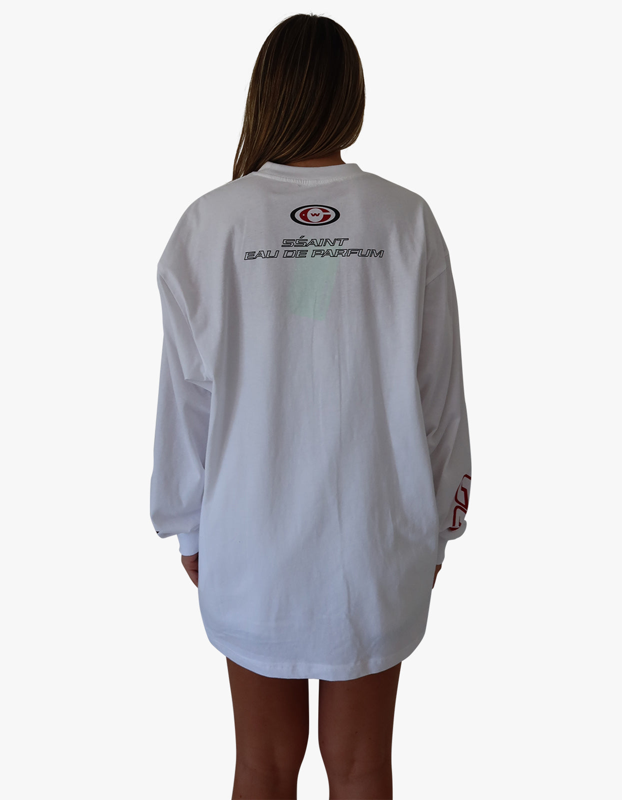 Signature Moto Tee White - White