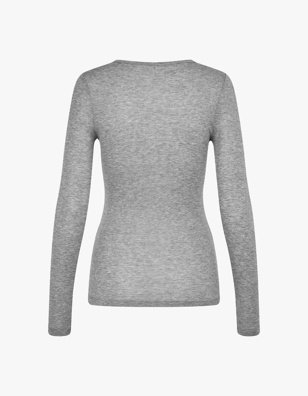 Sadou T.Shirt Long Sleeve 15499 - Grey Mel.