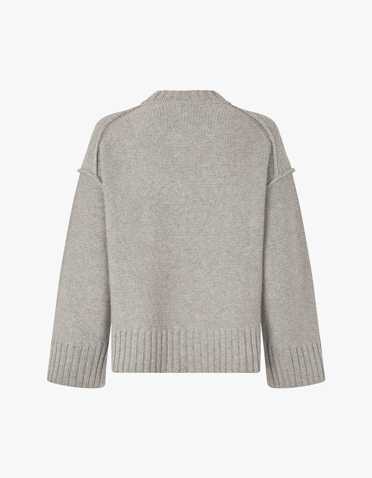 Sakeiku Samsoe Sweater 11250 - Grey Mel.