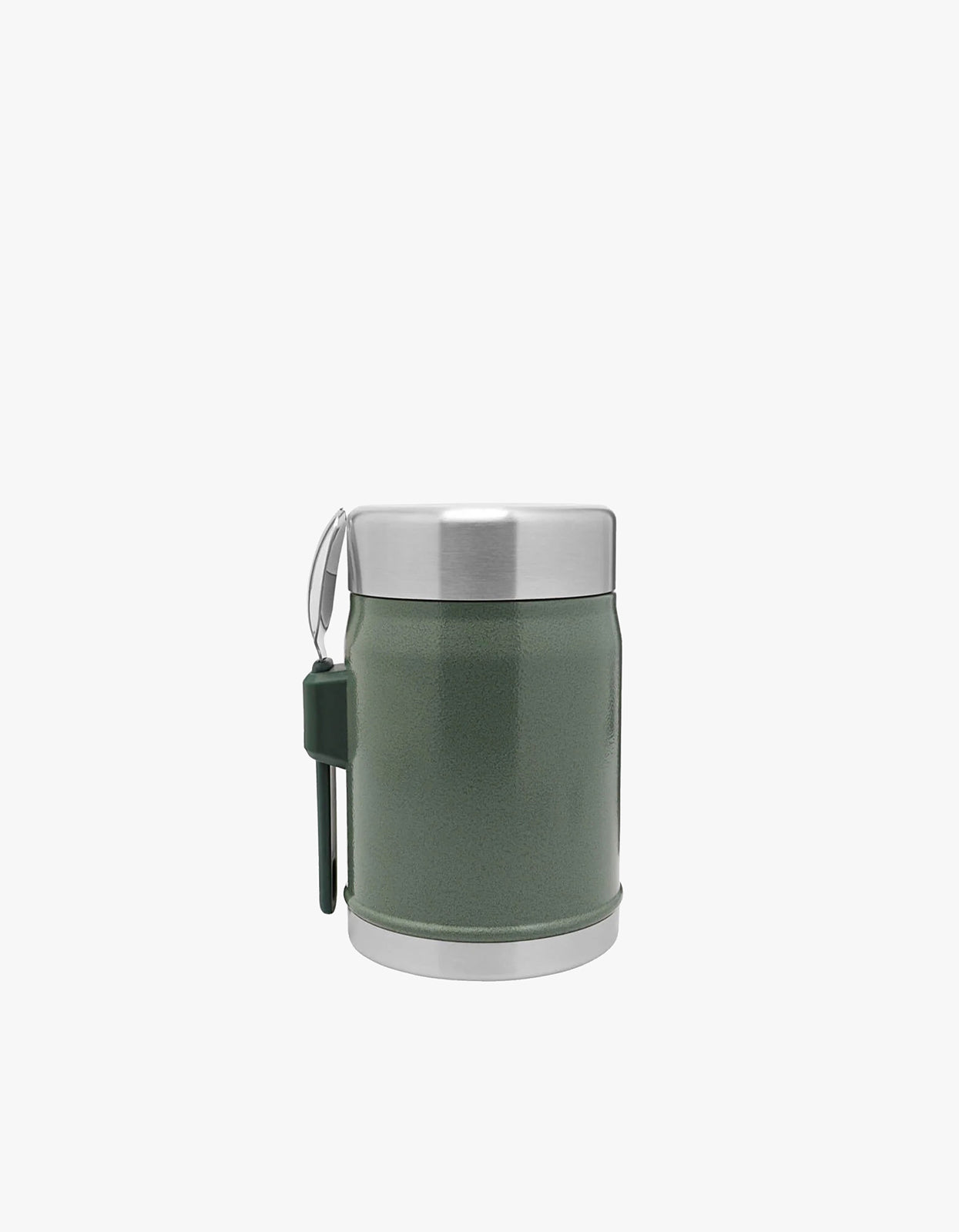 Classic Legendary Food Jar And Spork 414ml - Hammertone Green