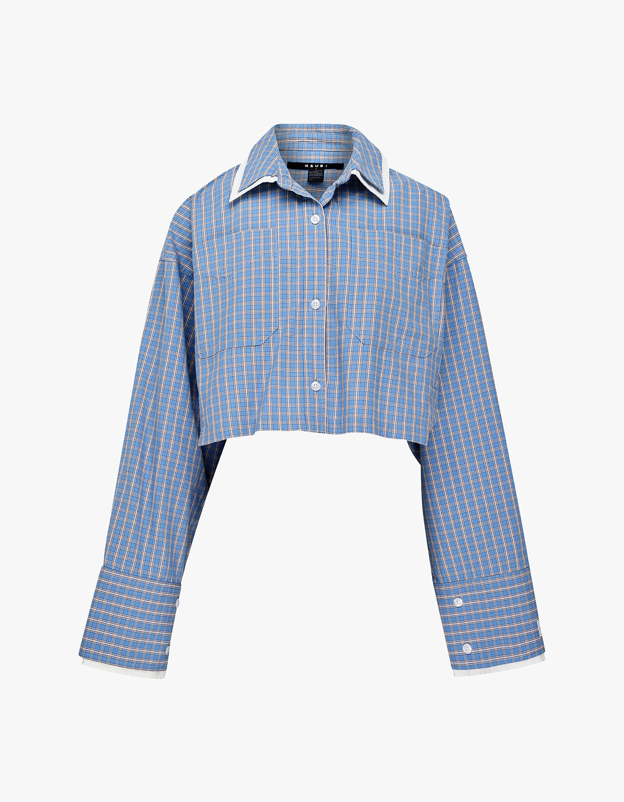Balter L/S Shirt - Blu Check