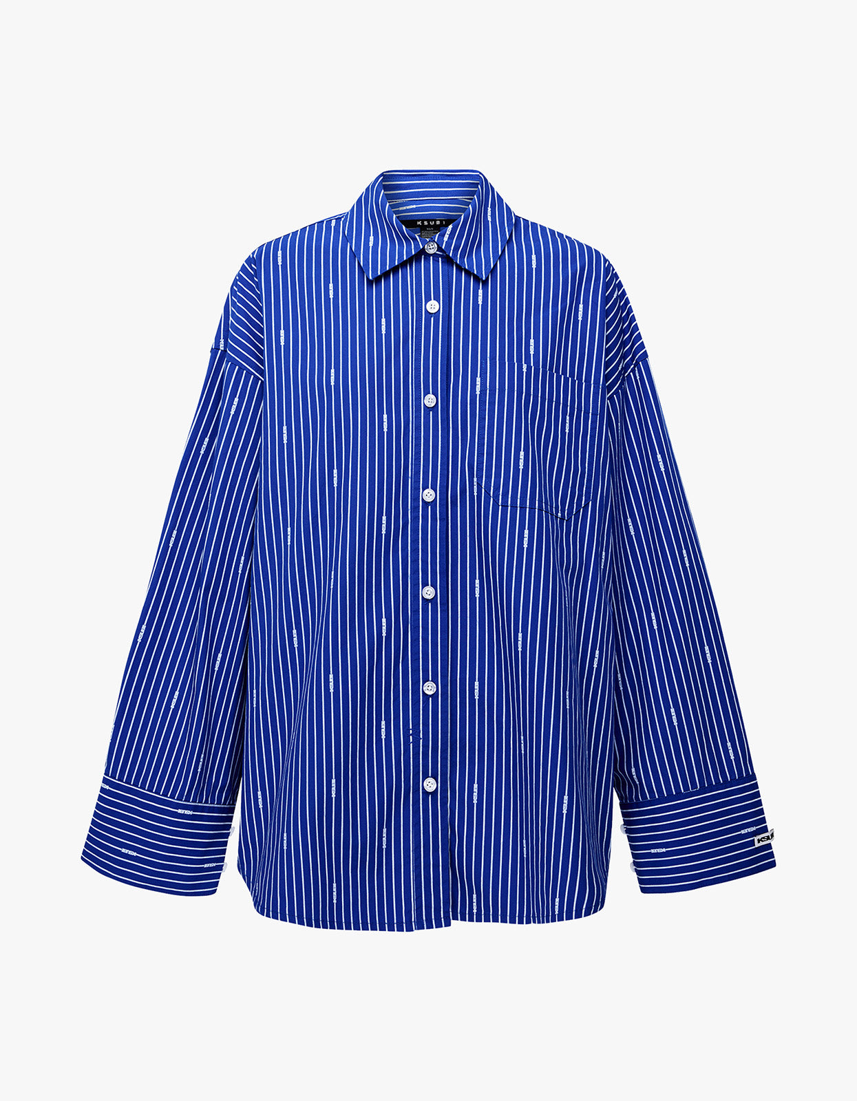 Astra Shirt - Cobalt Stripe