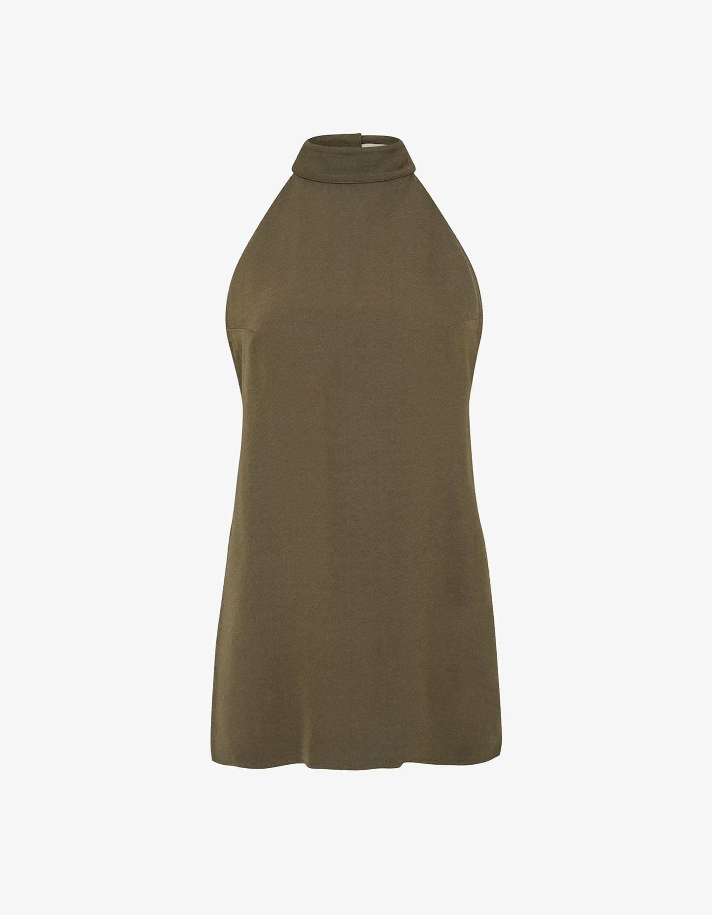 High Neck Tunic - Olivine