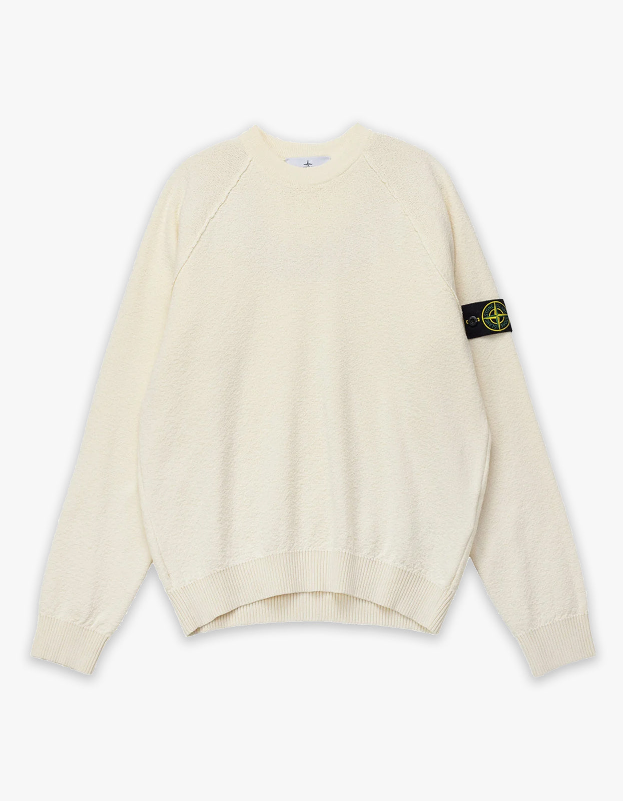 5100020 Crew Neck Knit Sweater - Ivory