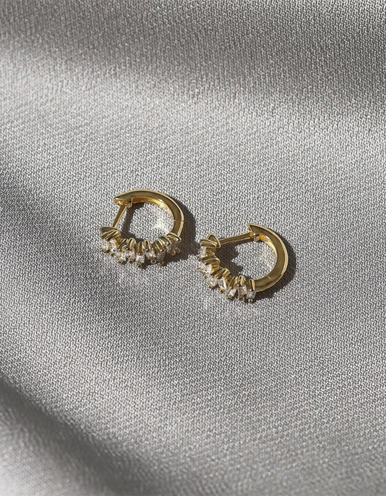 Biarritz Mini Hoops - Gold