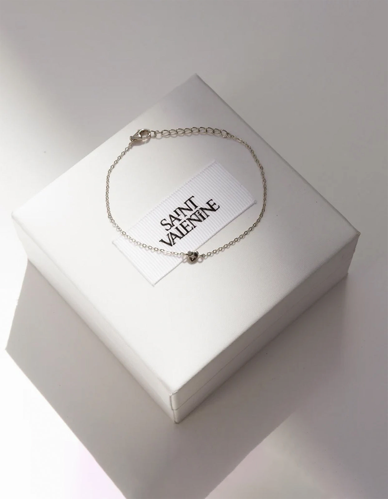 Mini Heart Bracelet - Silver