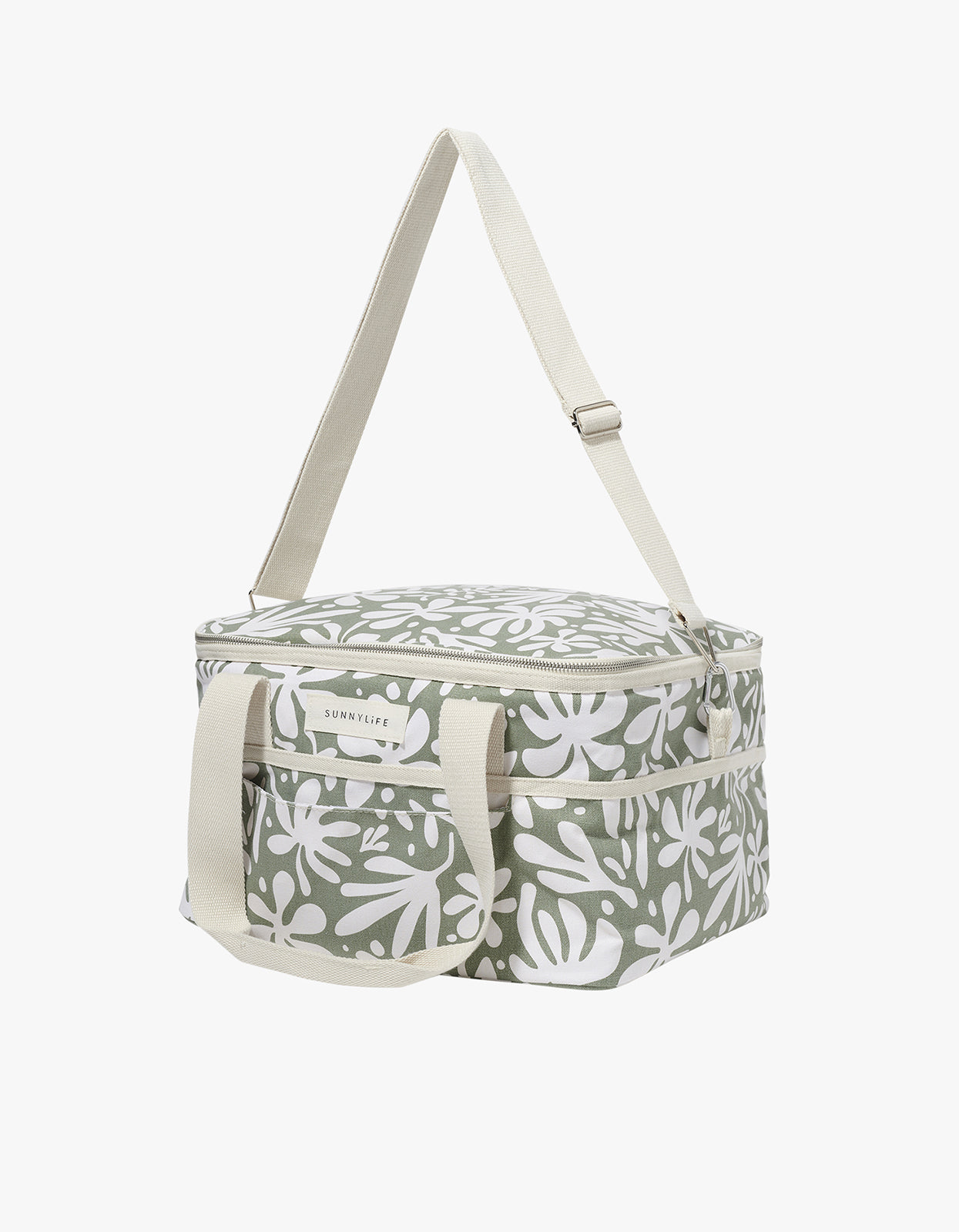 Canvas Cooler Bag - Vacay Olive