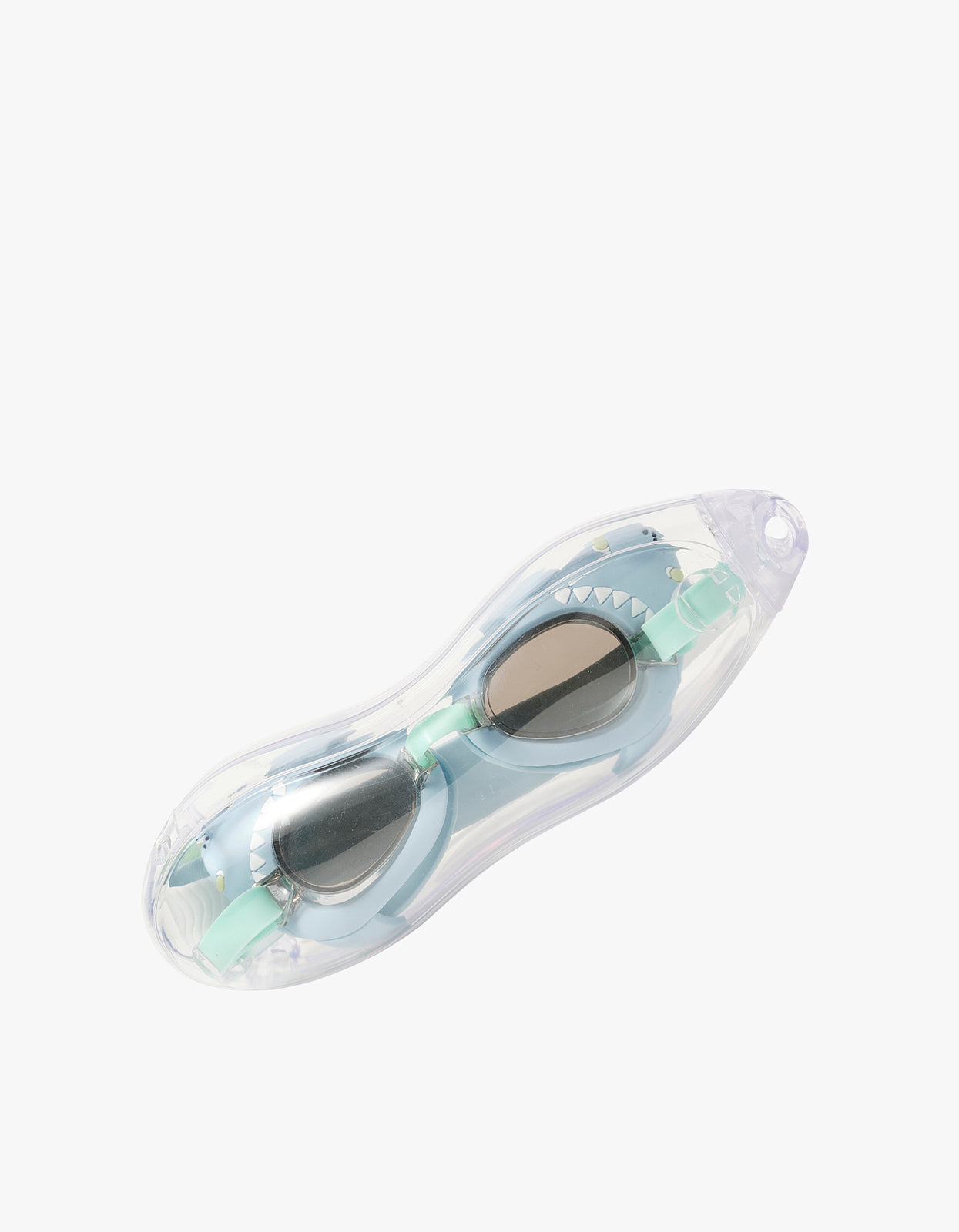 Salty The Shark Mini Swim Goggles - Aqua