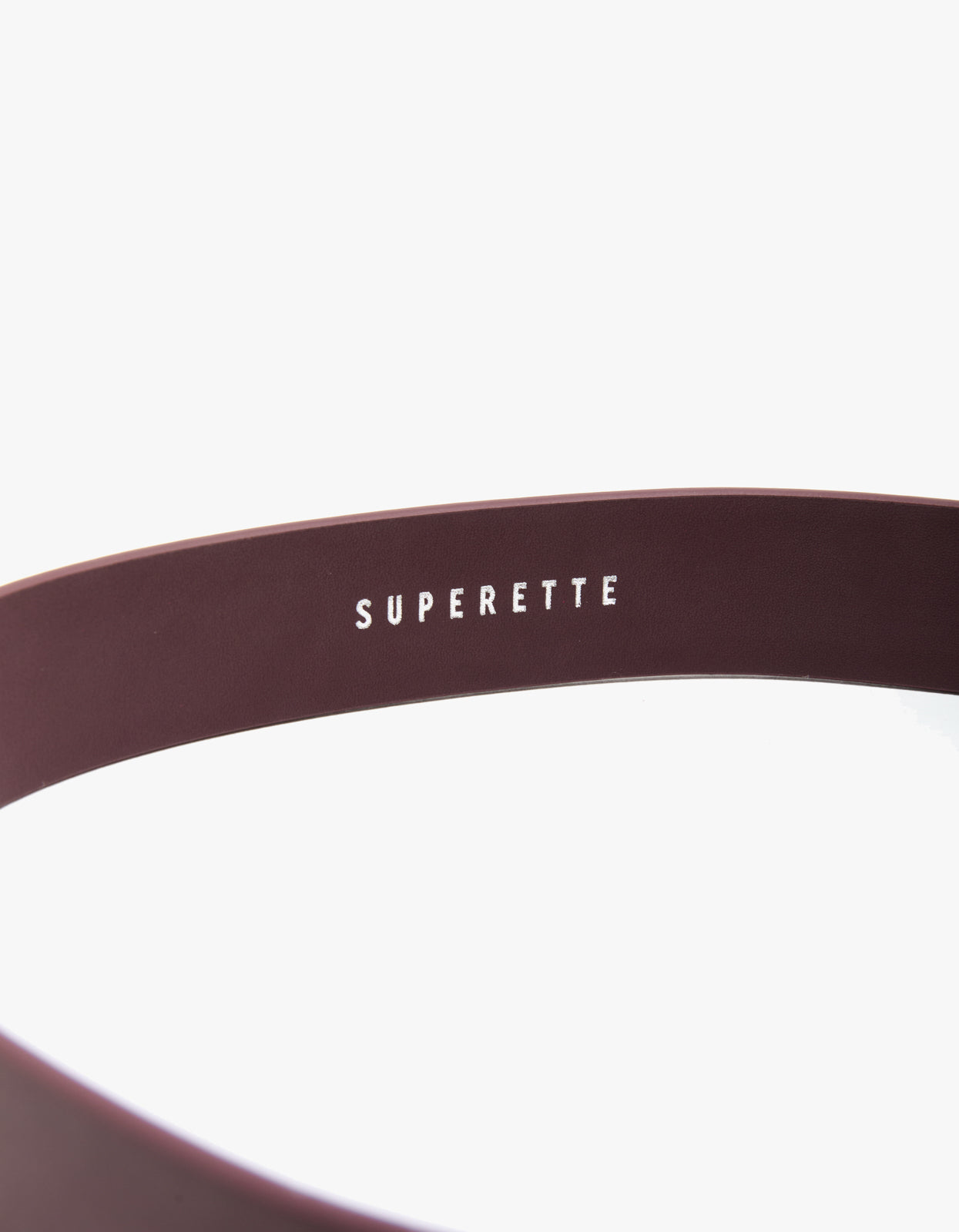 Texas Belt - Burgundy