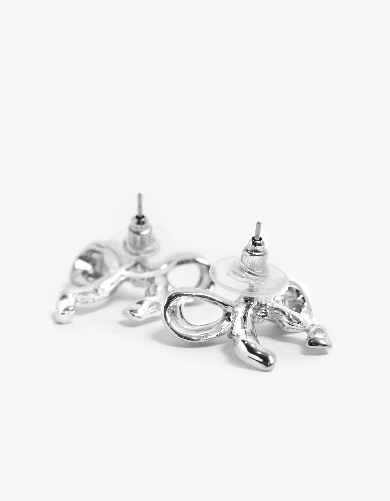 Sophia Silver Bows - Silver Plated