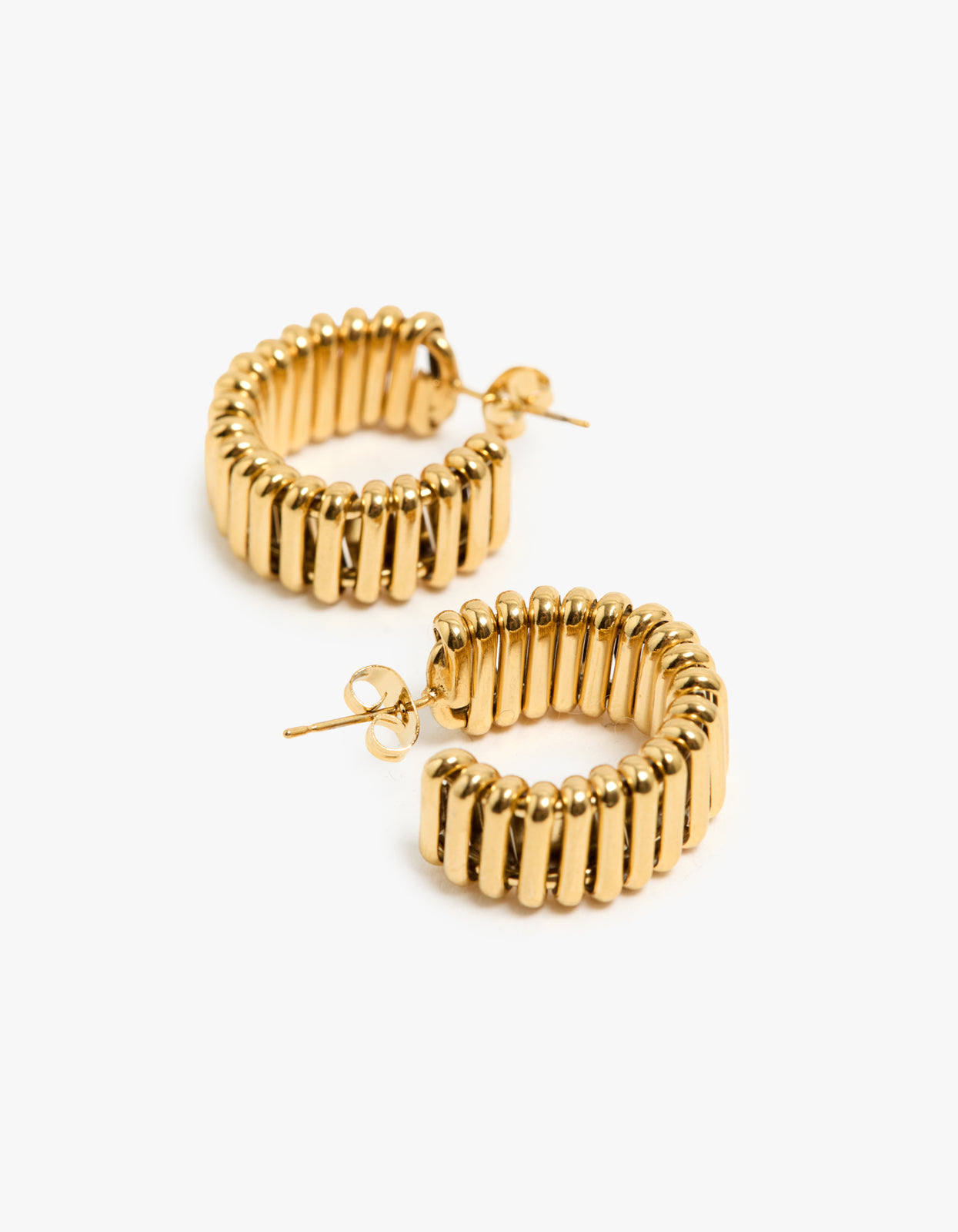 Kelly Hoops - Gold Plated
