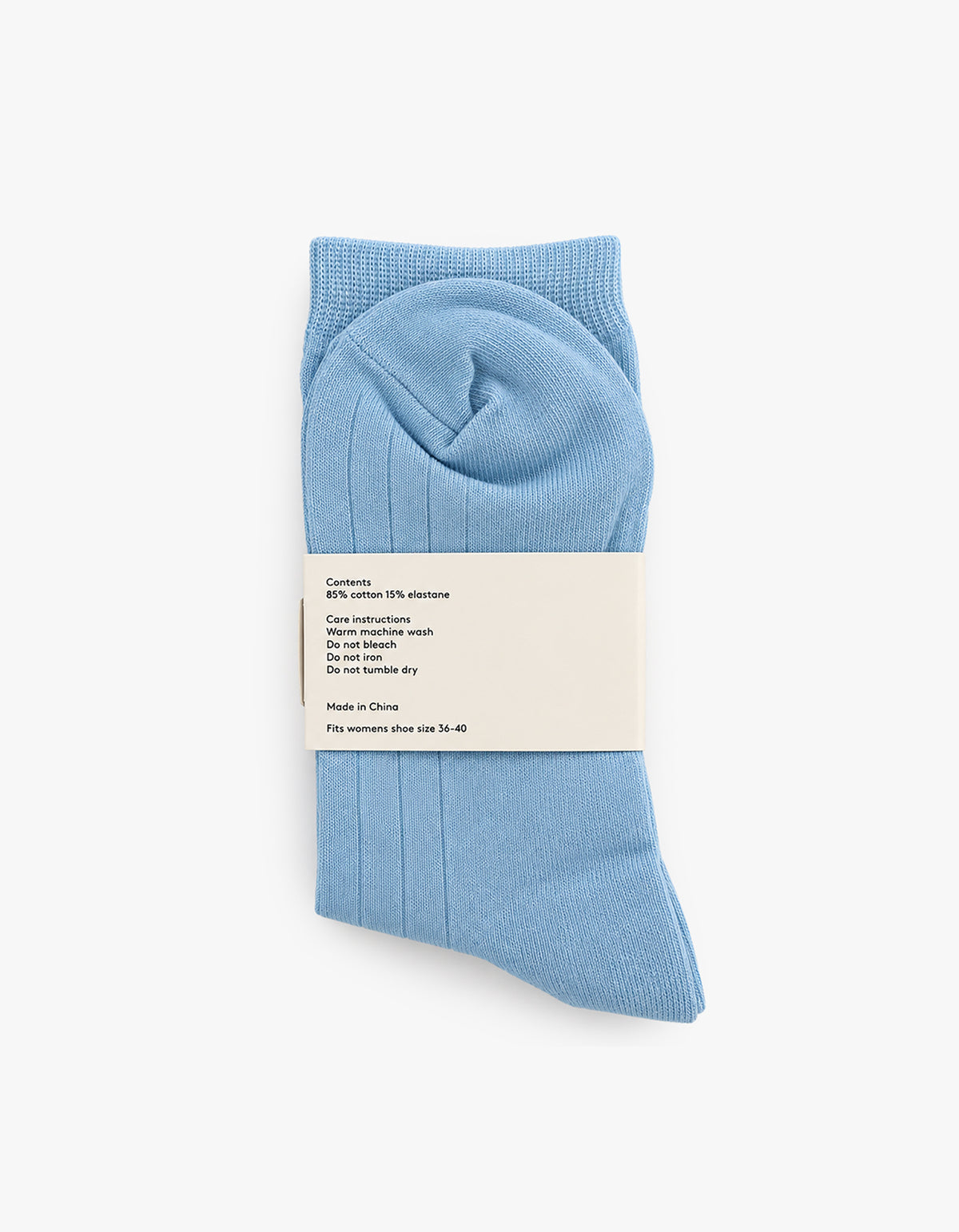 Embroidered Crew Sock - Sardines