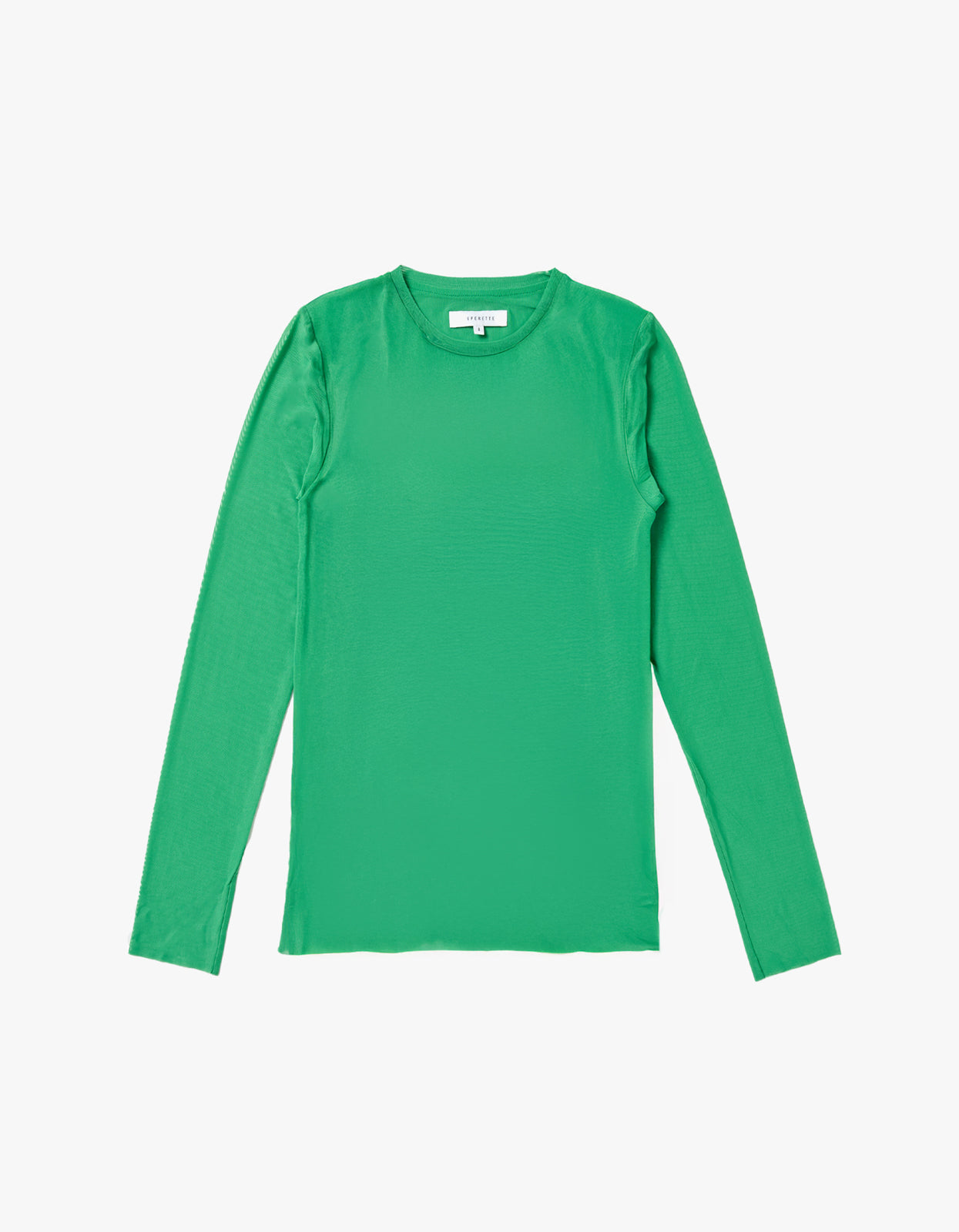 Bowery Mesh Top - Pop Green