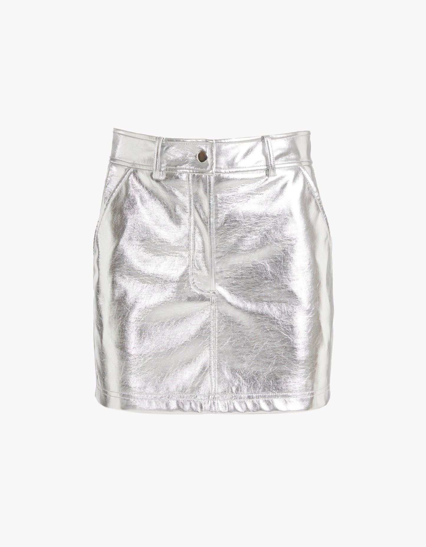 Lennox Mini Skirt - Silver