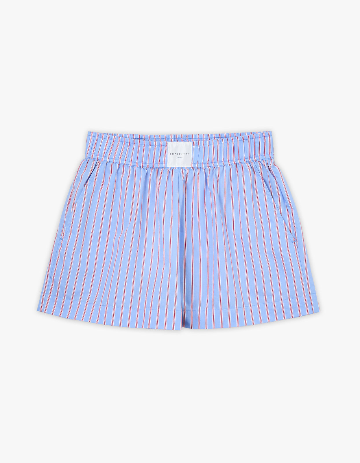 Indiana Short - Blue/Red Stripe