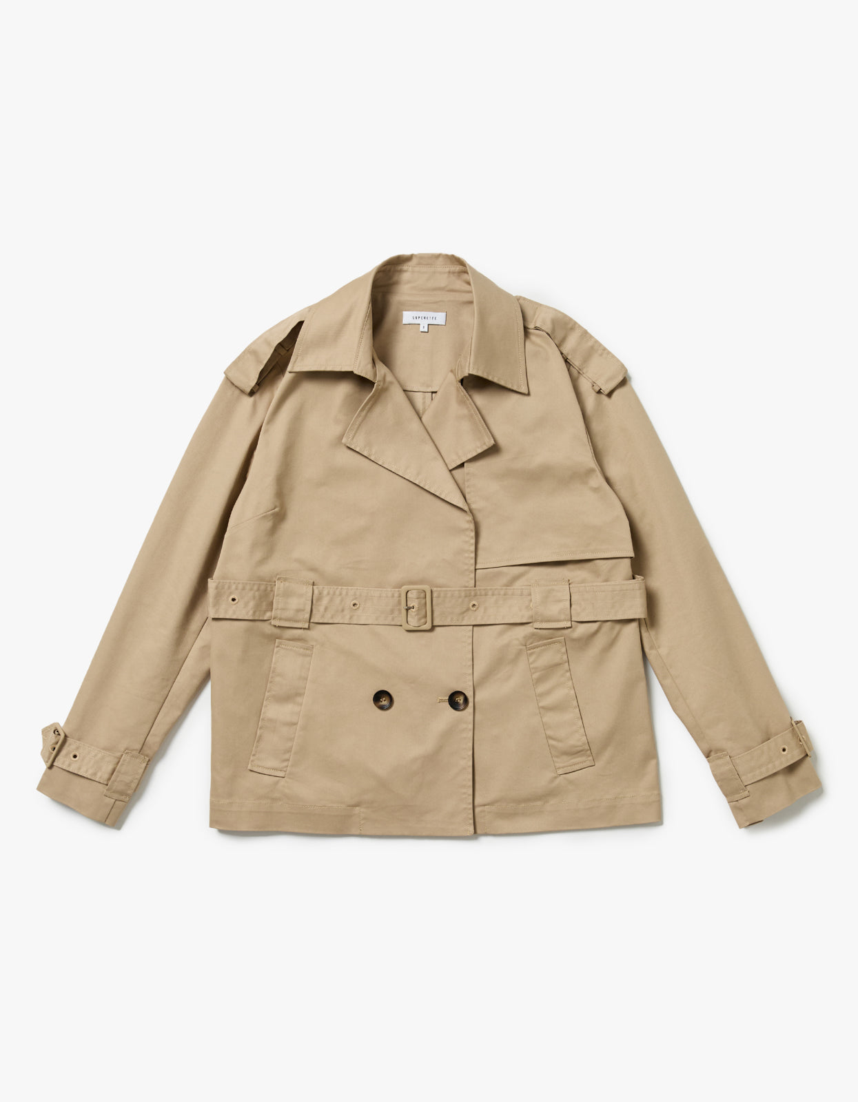 Smith Short Trench - Beige