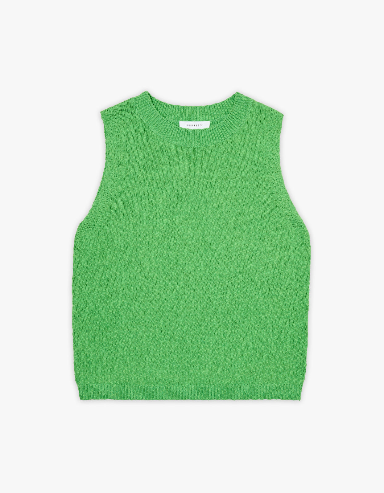Katia Knit Vest - Green