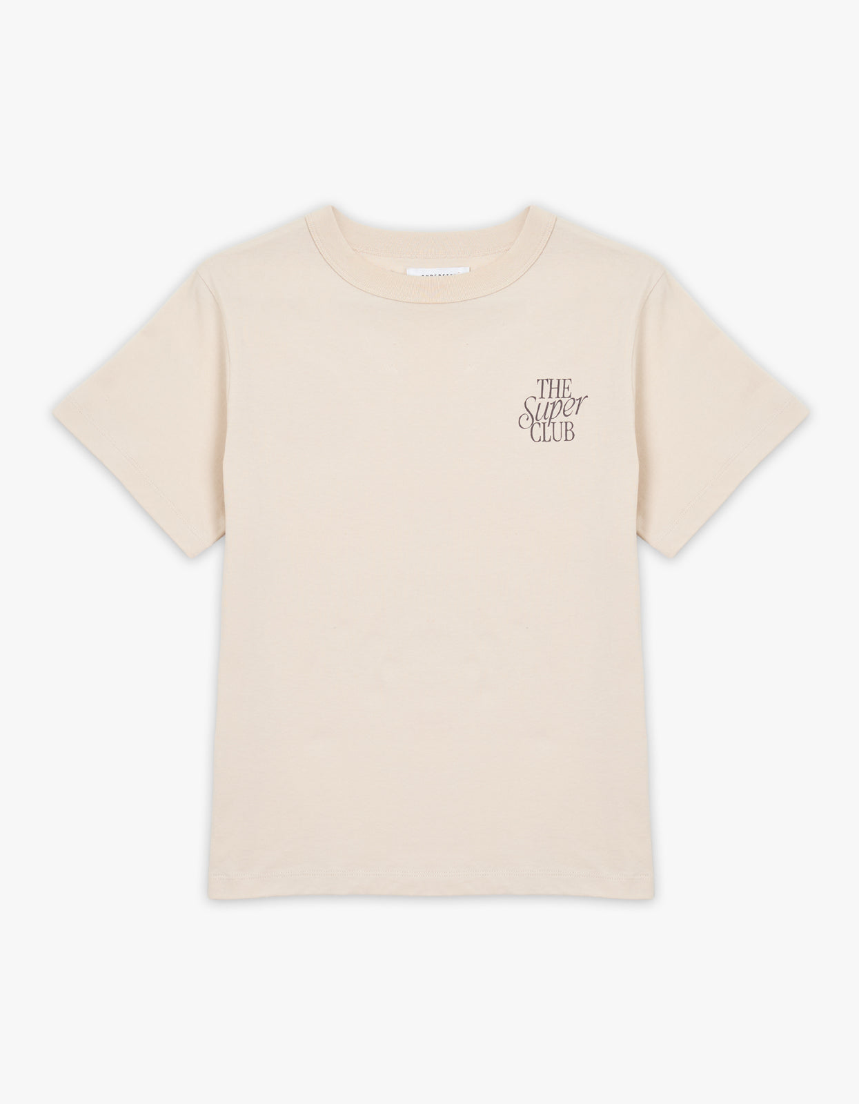 Lowkey Super Club Tee - Oat Milk