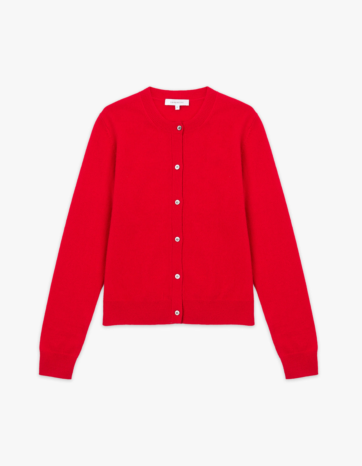 Blair Wool Cardigan - Red