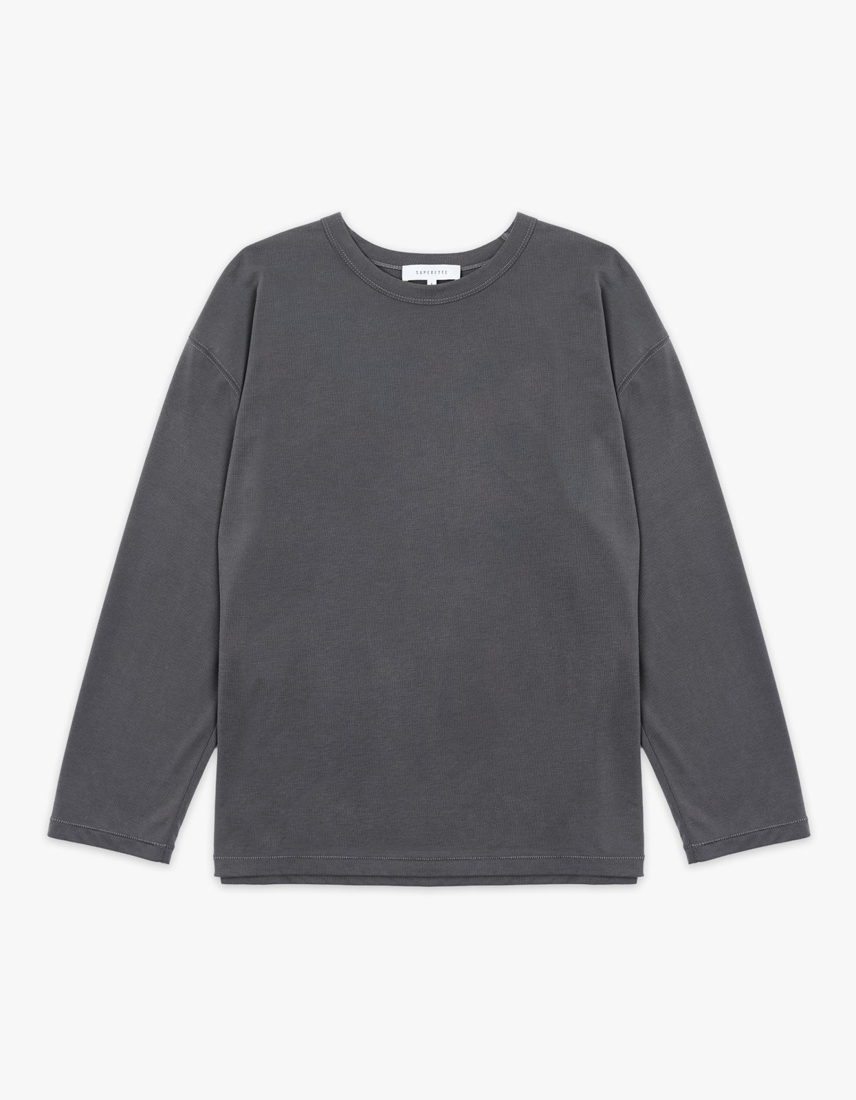 Winslow L/S Tee - Charcoal