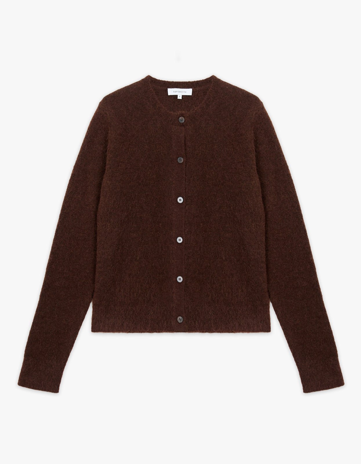 Deacon Knit Cardi - Chocolate