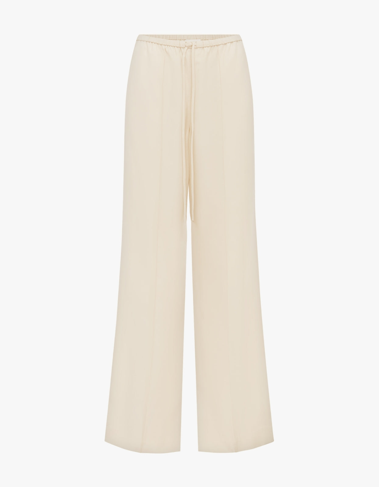 Asher Drawstring Pant - White Swan