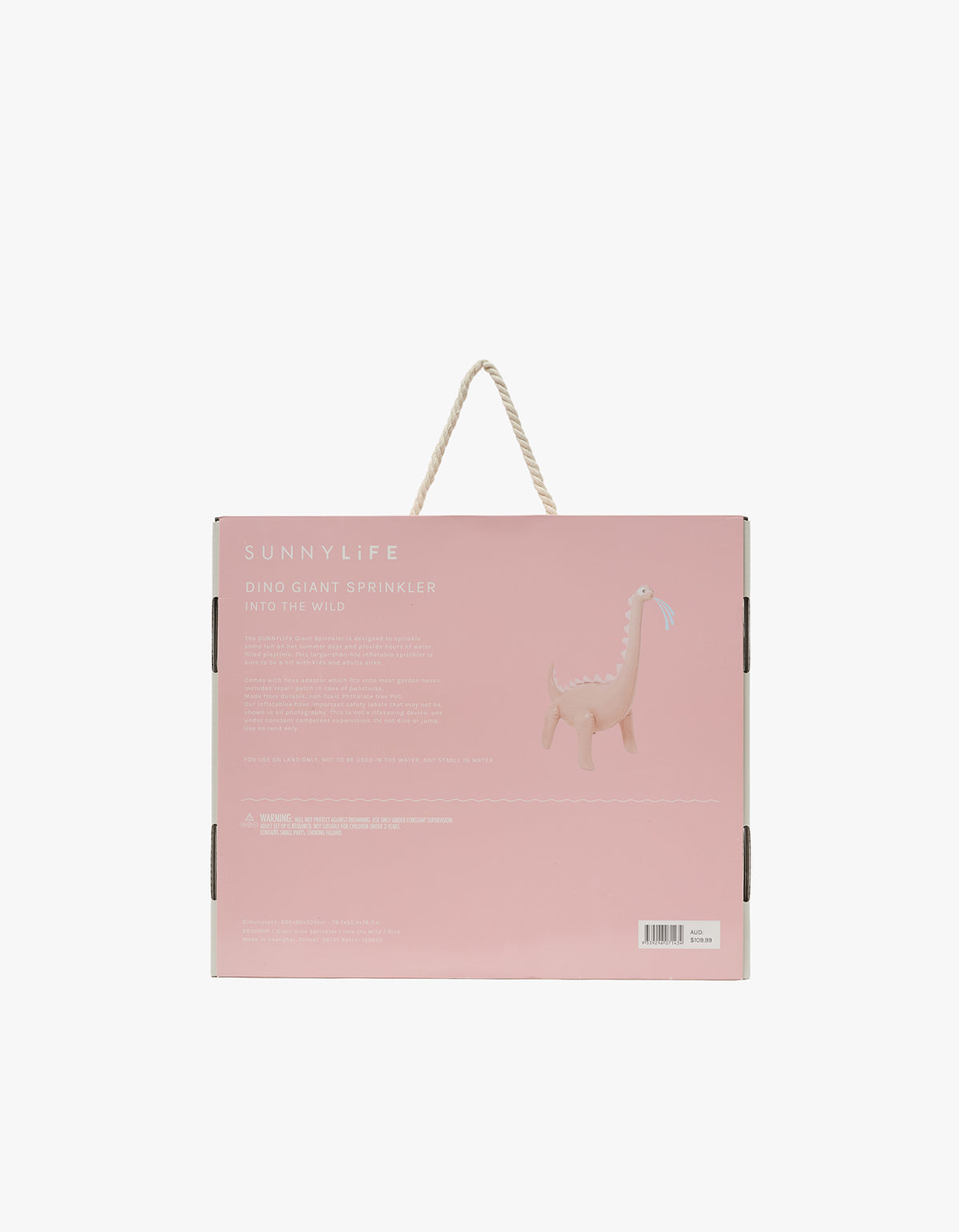 Dino Giant Sprinkler - Into The Wild Pink