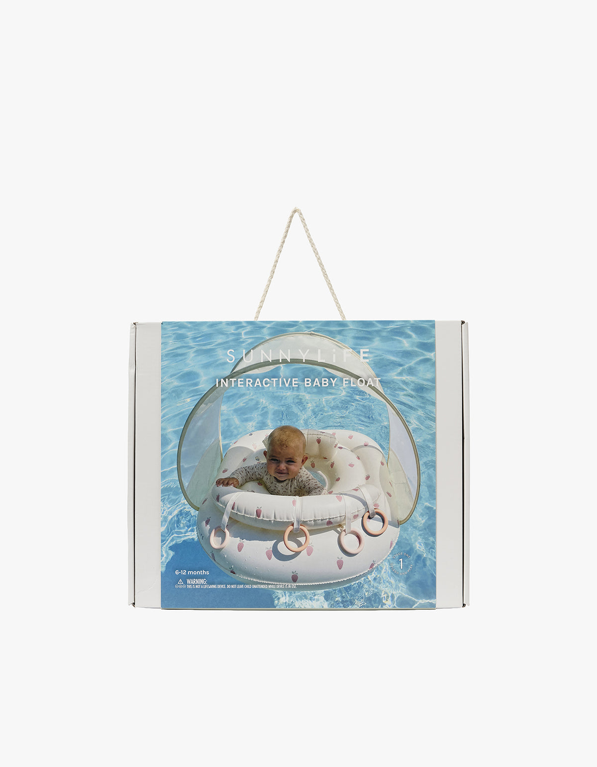 Interactive Baby Float - Strawberry Sunshine Pink