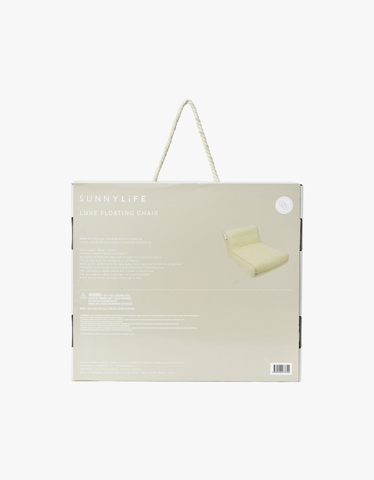 Luxe Floating Chair - Tierra Rattan