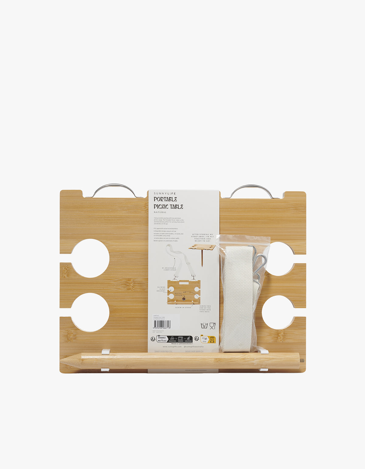 Portable Picnic Table - Le Weekend Natural