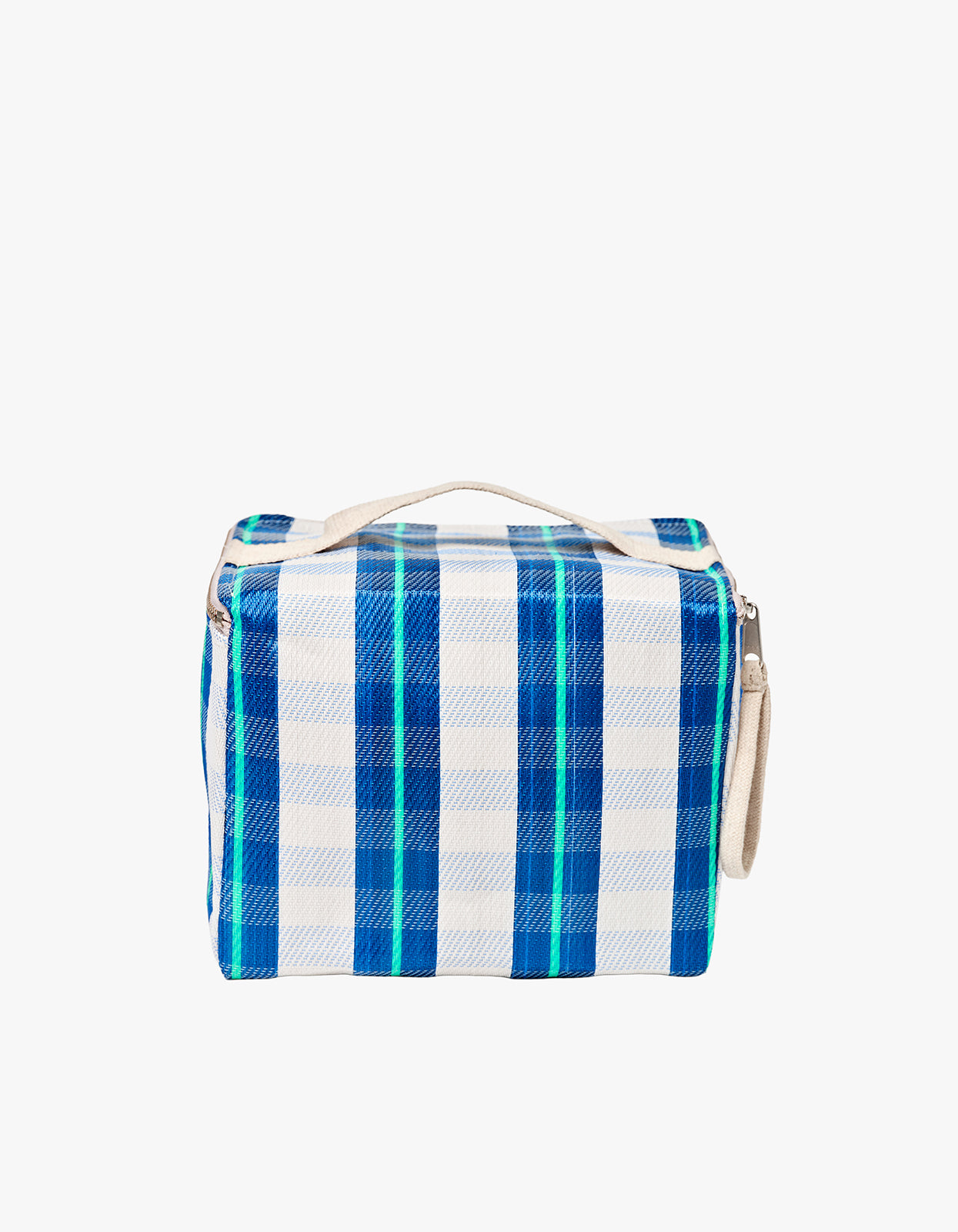 Recycled Nylon Lunch Cooler Bag - La Mer Blue Neon