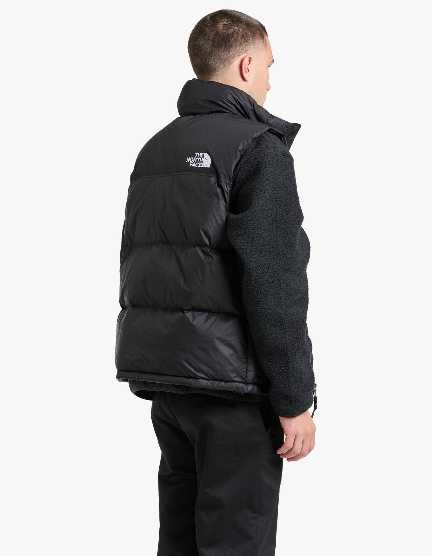 Mens 1996 Retro Nuptse Vest - RecycLED TNF Black