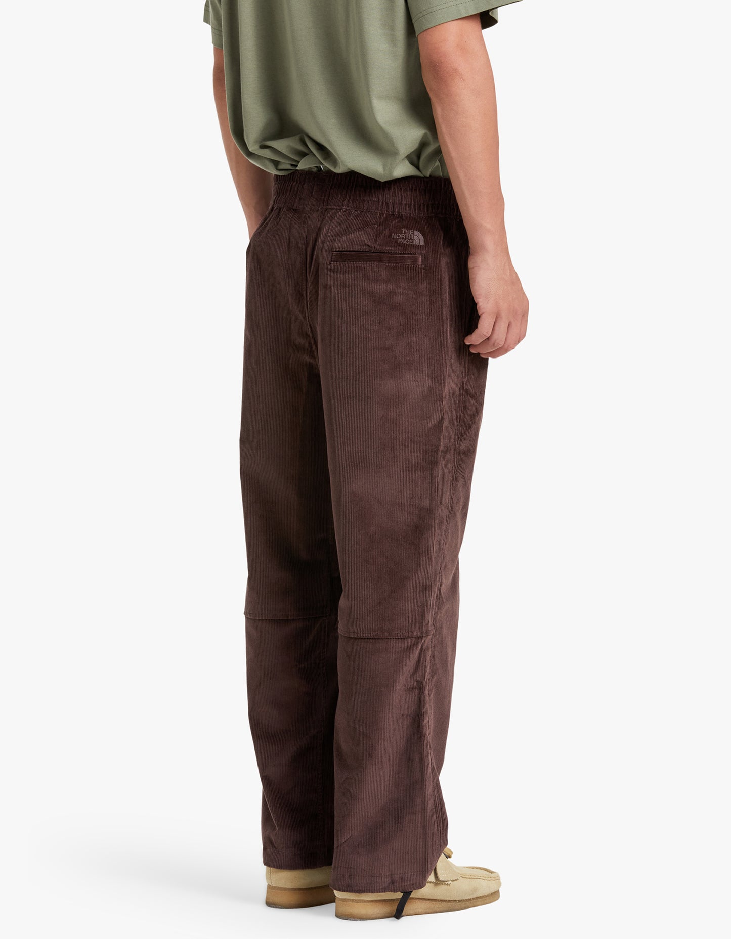 Mens Utility Cord Easy Pant - Coal Brown