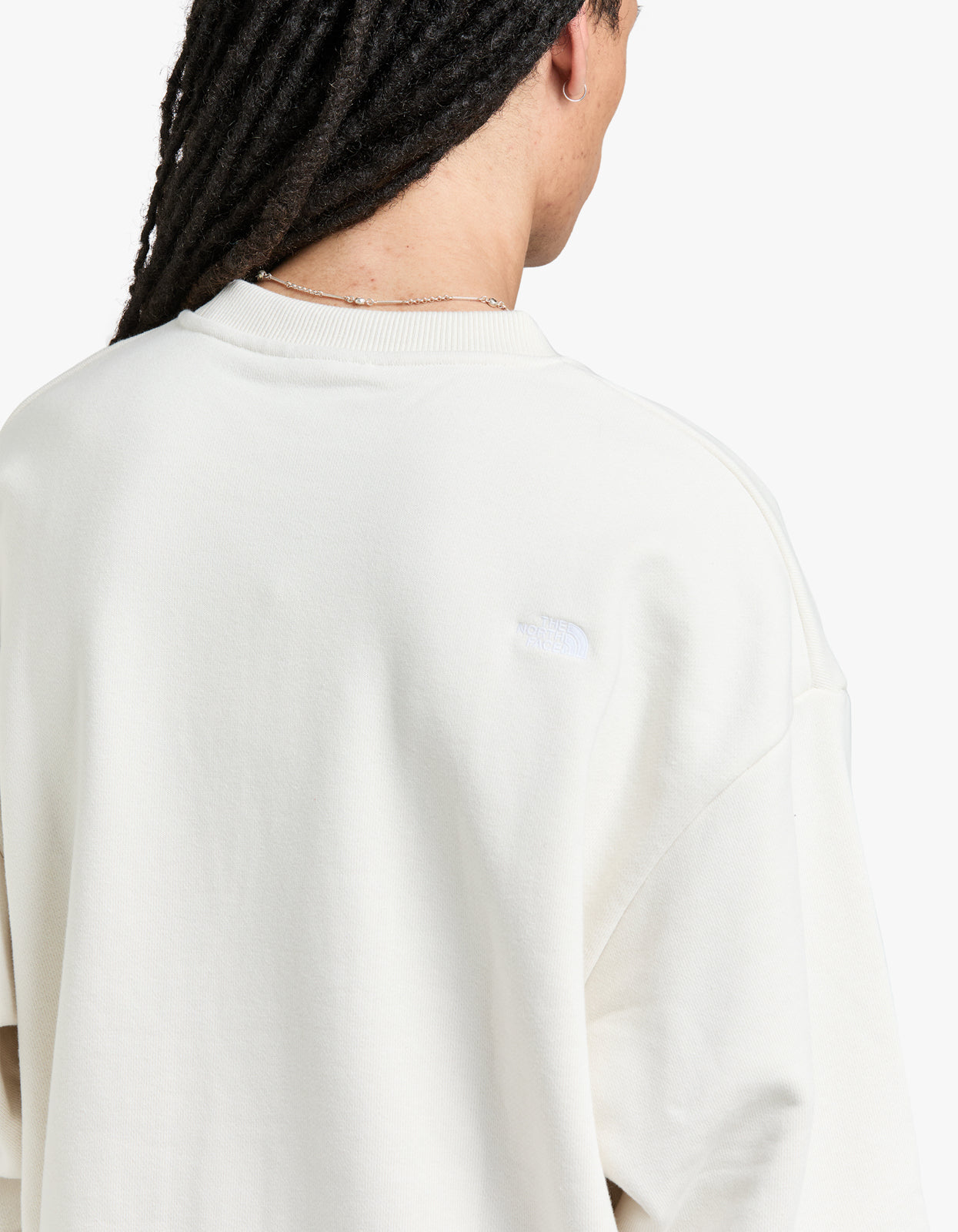 Heavy Weight Knit Pullover 1 - White Dune