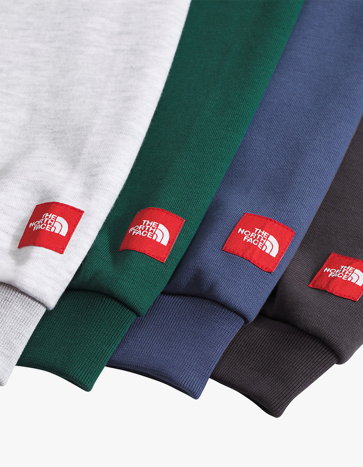 TNF Red Box Hoodie - Obsidian