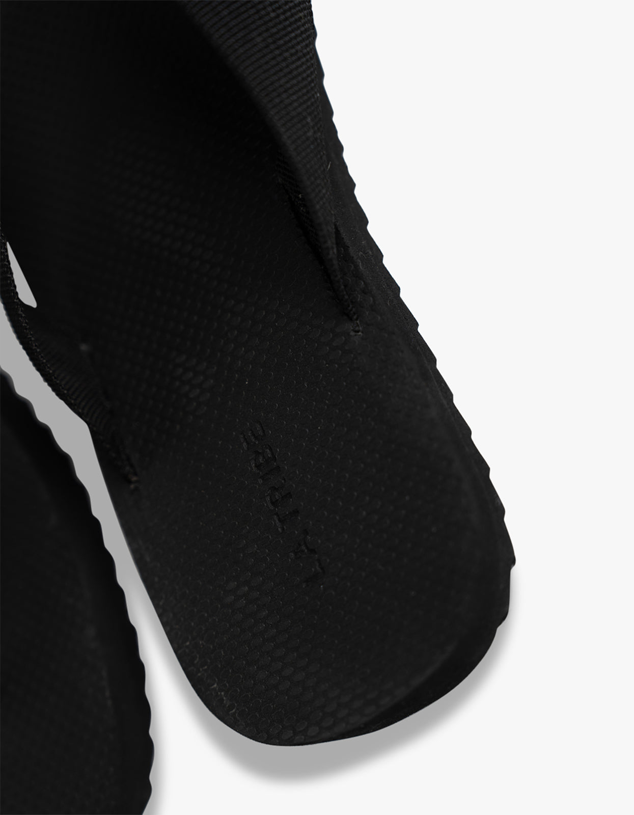 Canvas Thong - Black