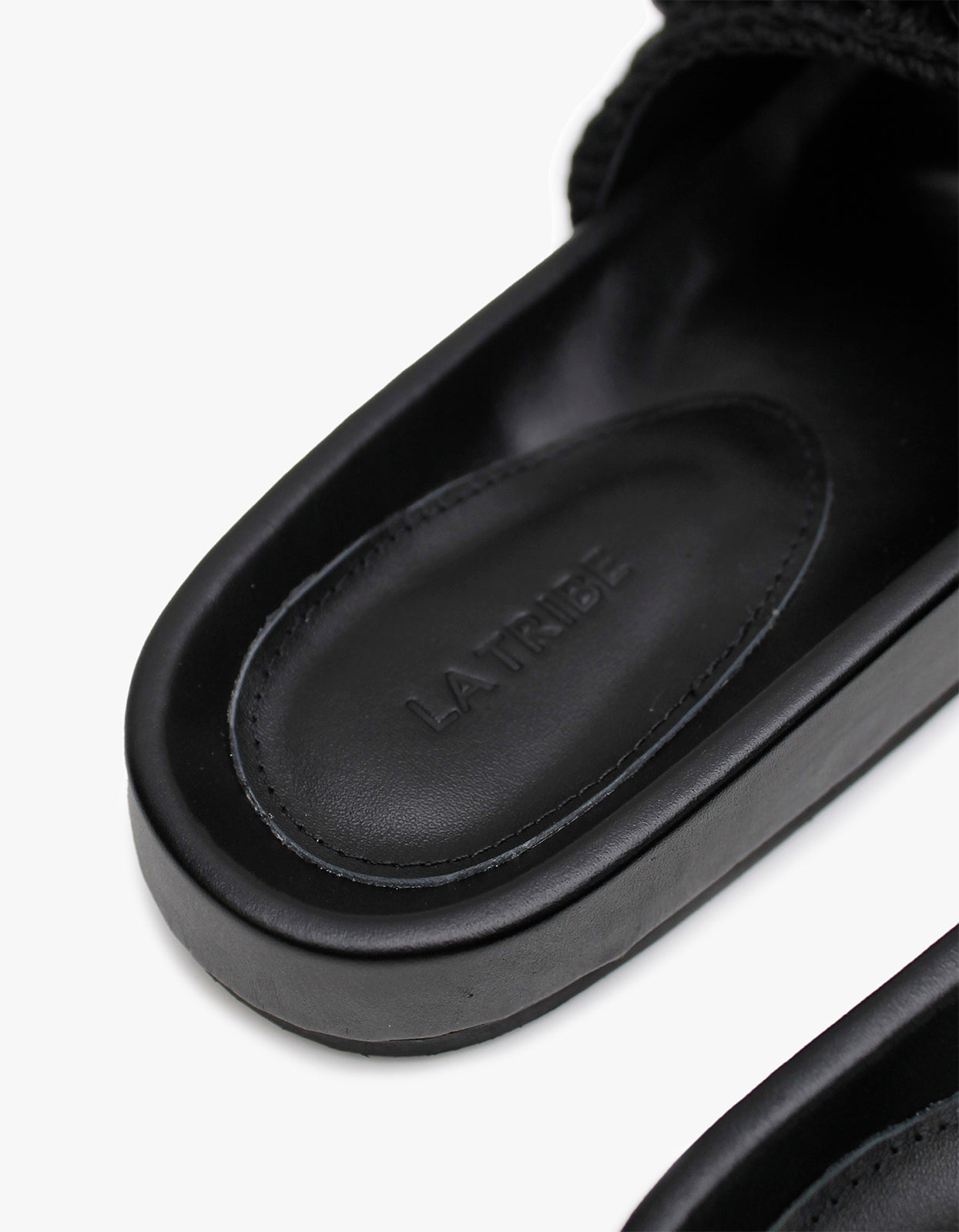 Beaded Slide - Black