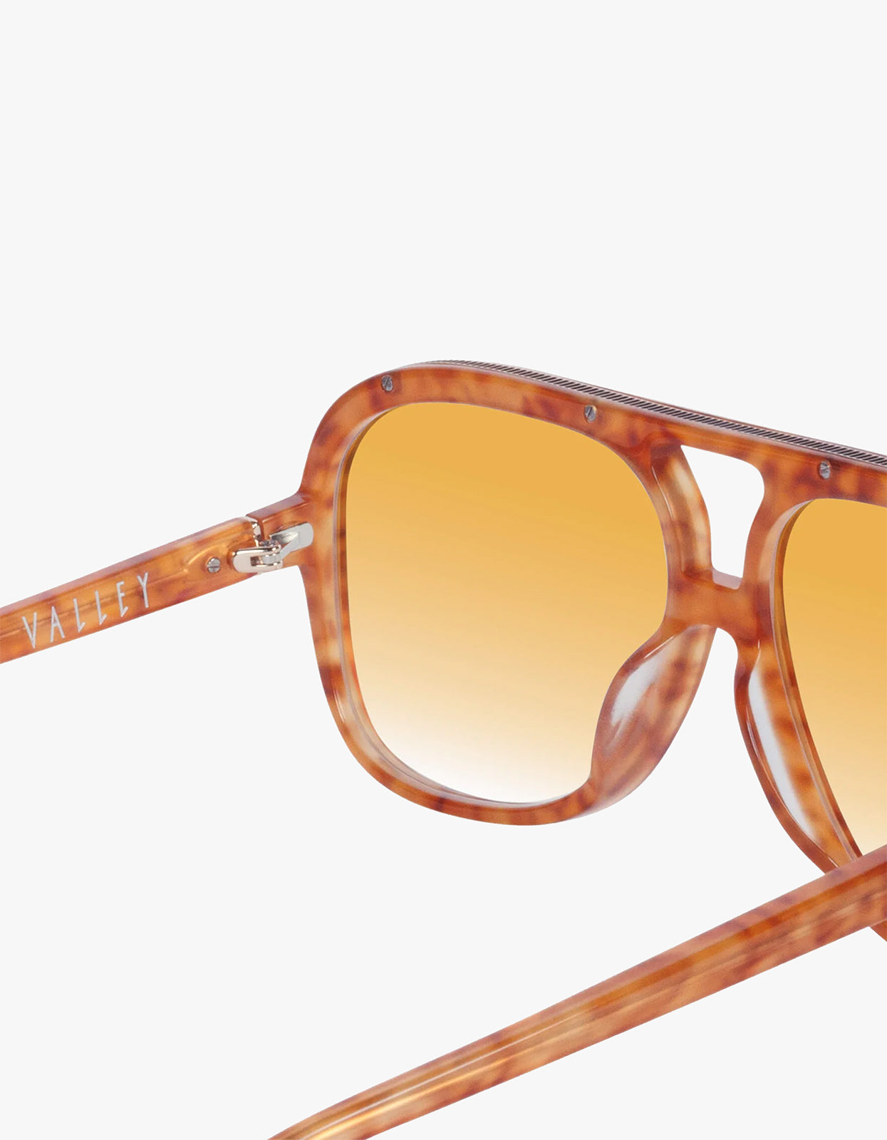 Bang Bang Sunglasses - Tiger Tort/Orange Gradient