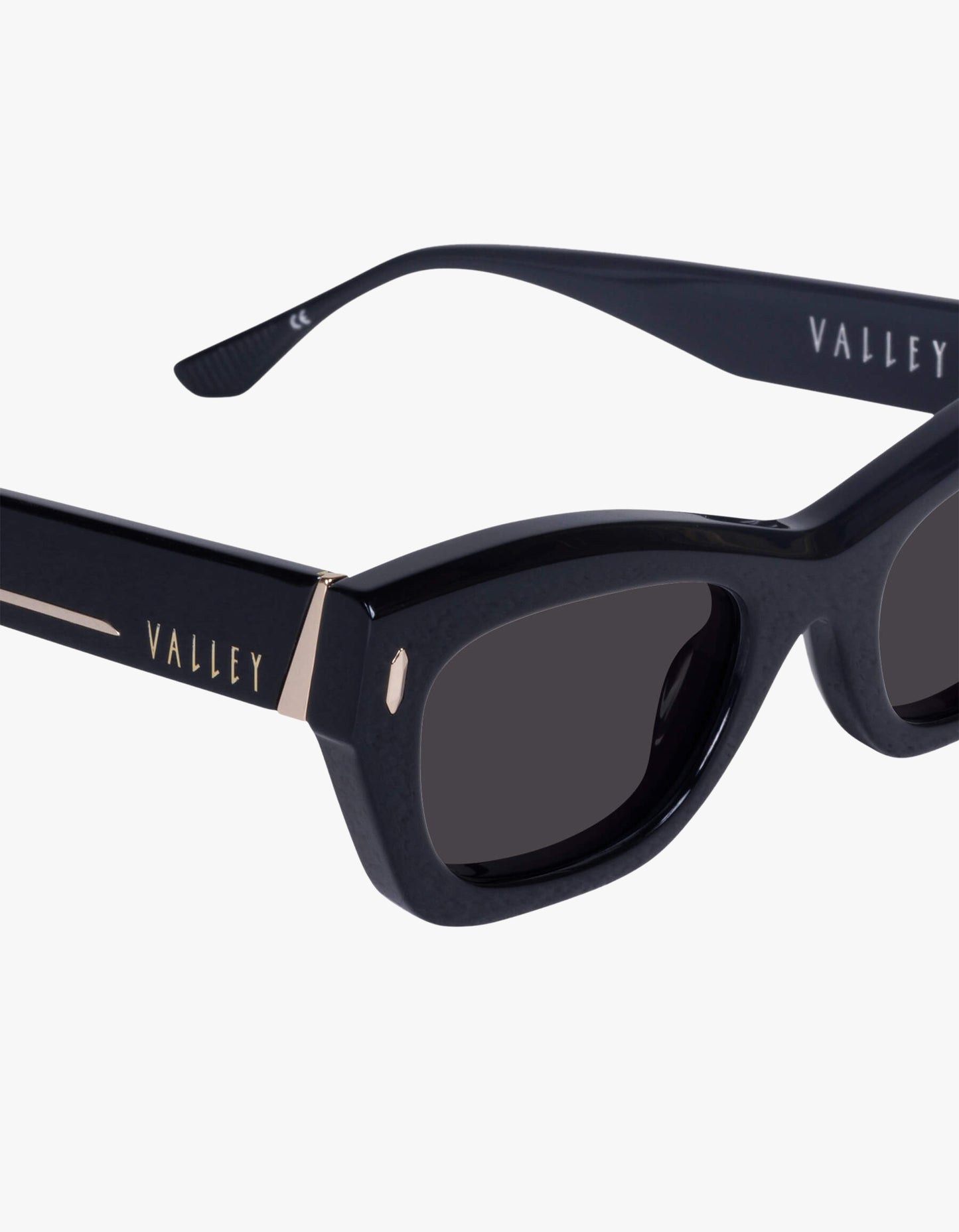 Delancey Sunglasses - Gloss Black / Black Lens