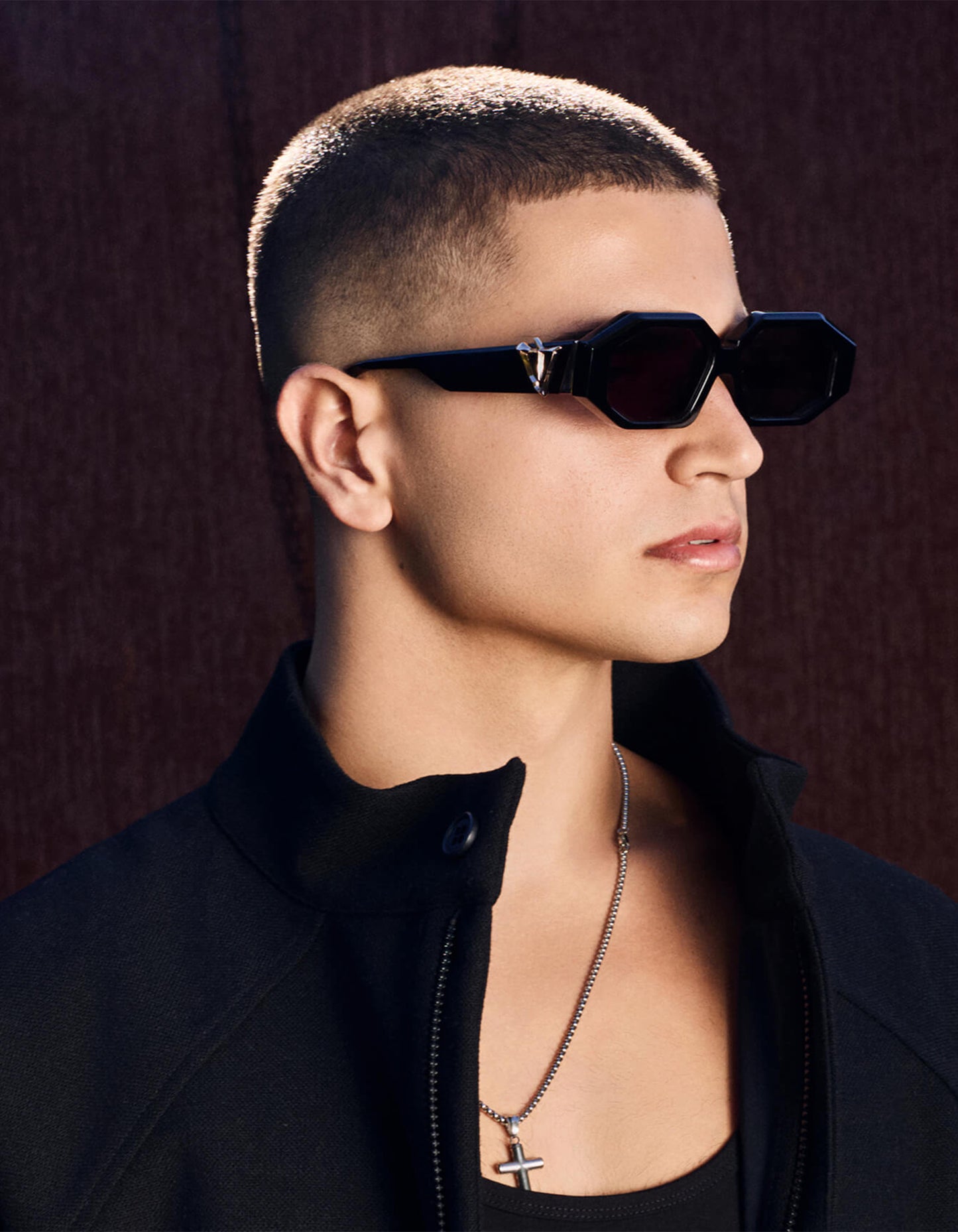 Genesis Sunglasses - Gloss Black / Black Lens