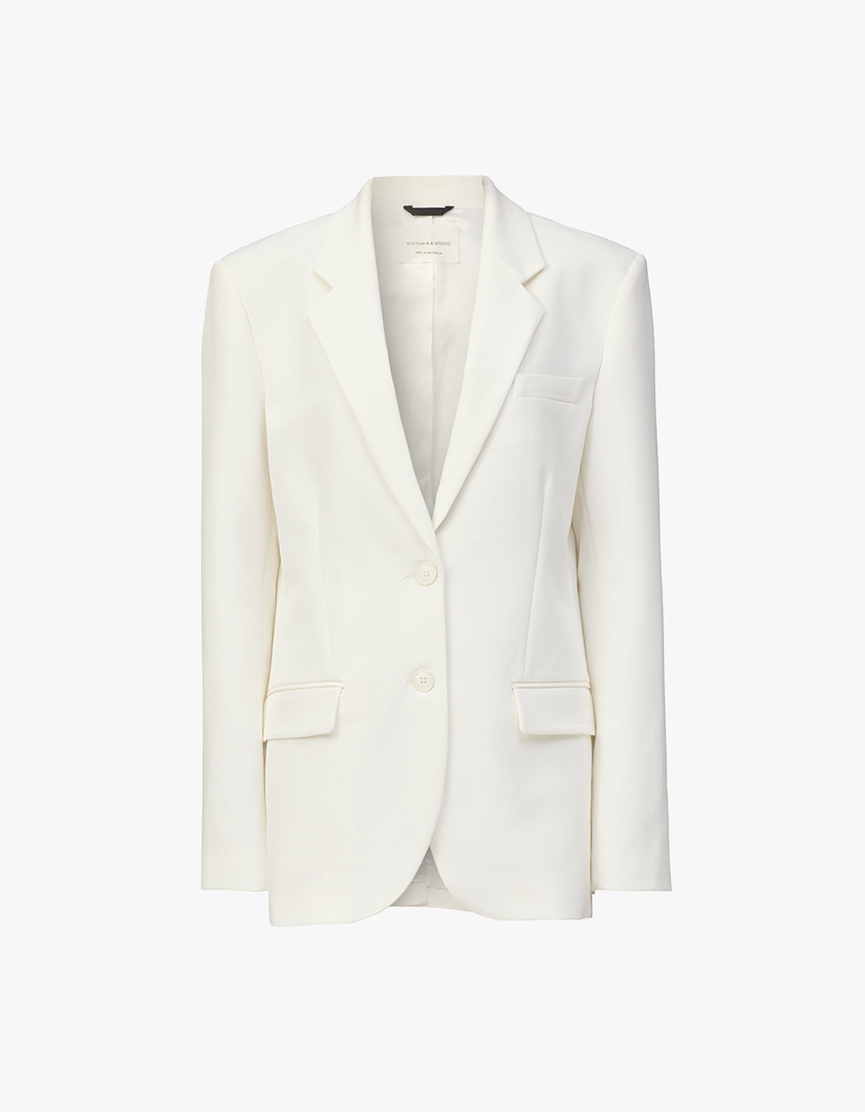Atonement Blazer - White Wash