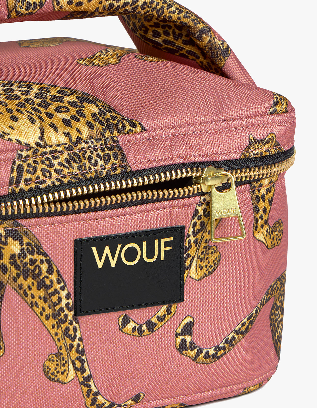 Vanity Bag - Blush Leopard