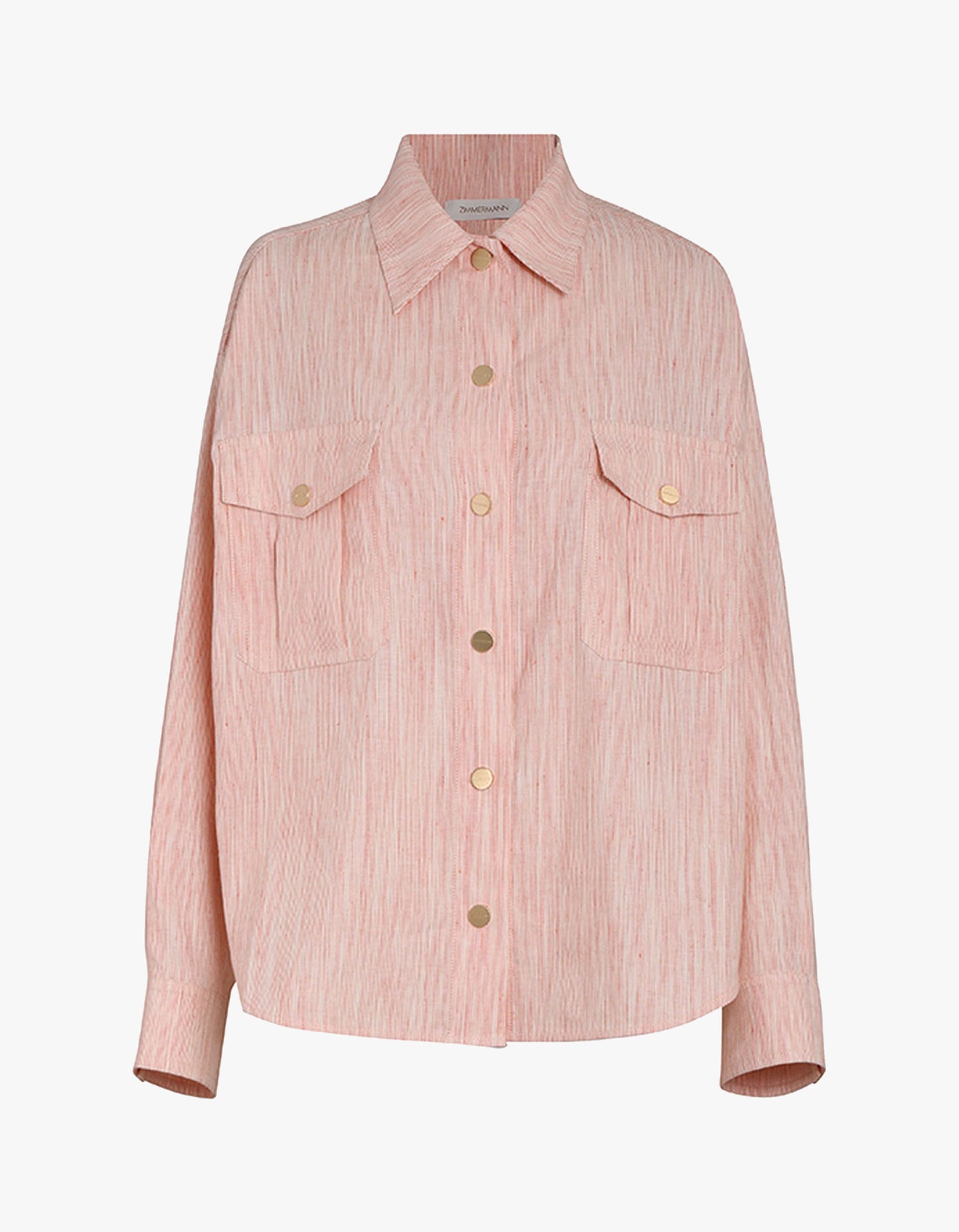 Tranquillity Stripe Shirt - Red/Orange