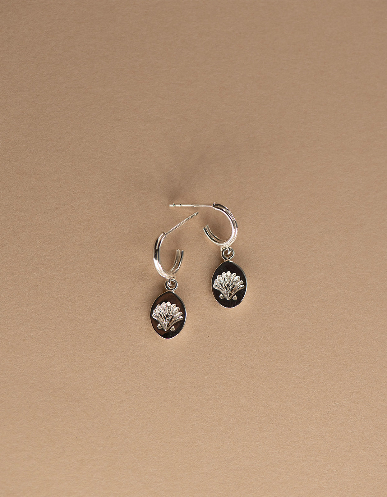 Secret Society Of Shell Lovers Earrings - Silver