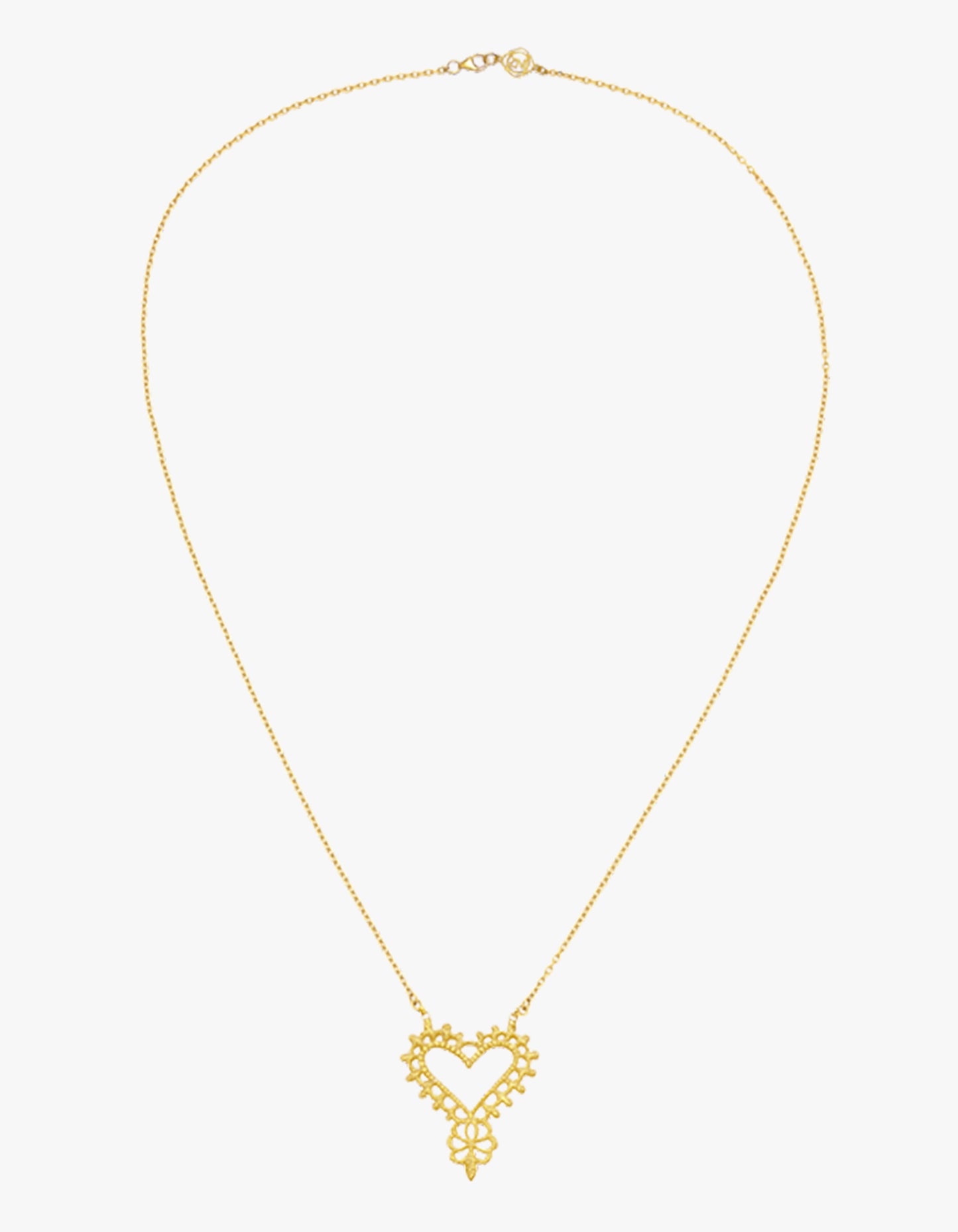 Gypsy Love Necklace - Gold Plated