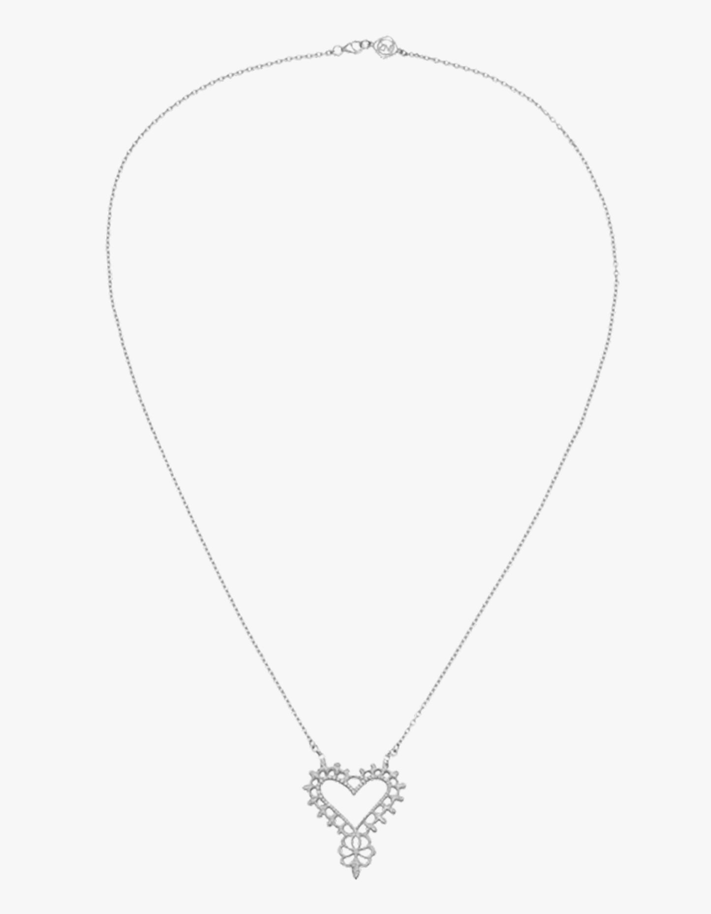 Gypsy Love Necklace - Silver