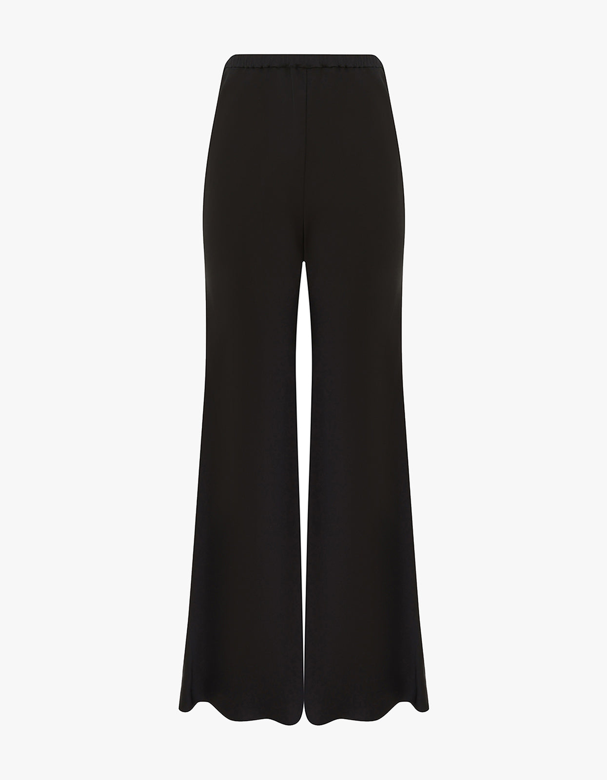 Twill Flare Pant - Black