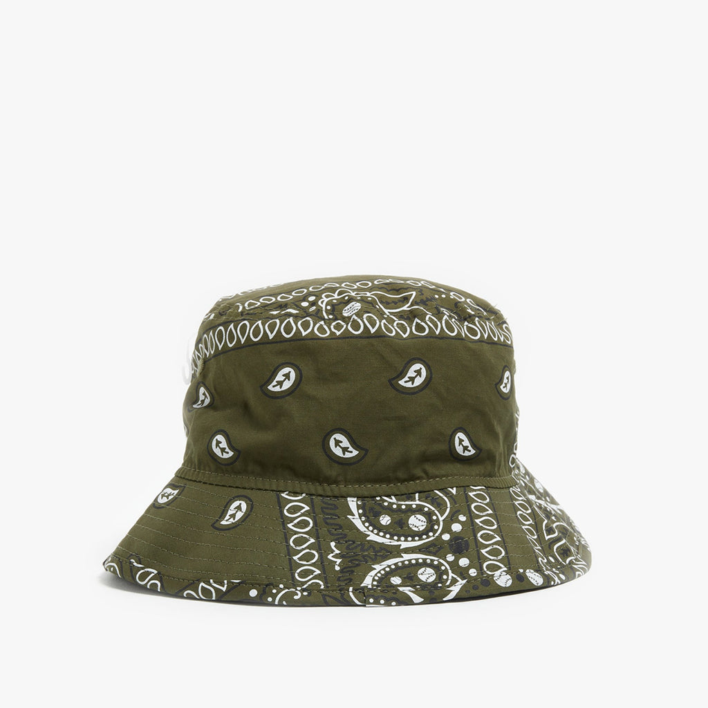 Superette Oakland Athletics Bucket Hat Olive Paisley/White