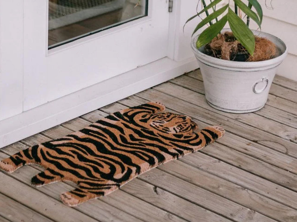 Superette Doormat Coir Animal Print