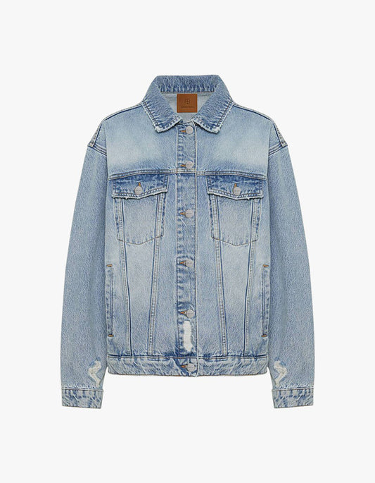 Rory Denim Jacket - Vintage Blue